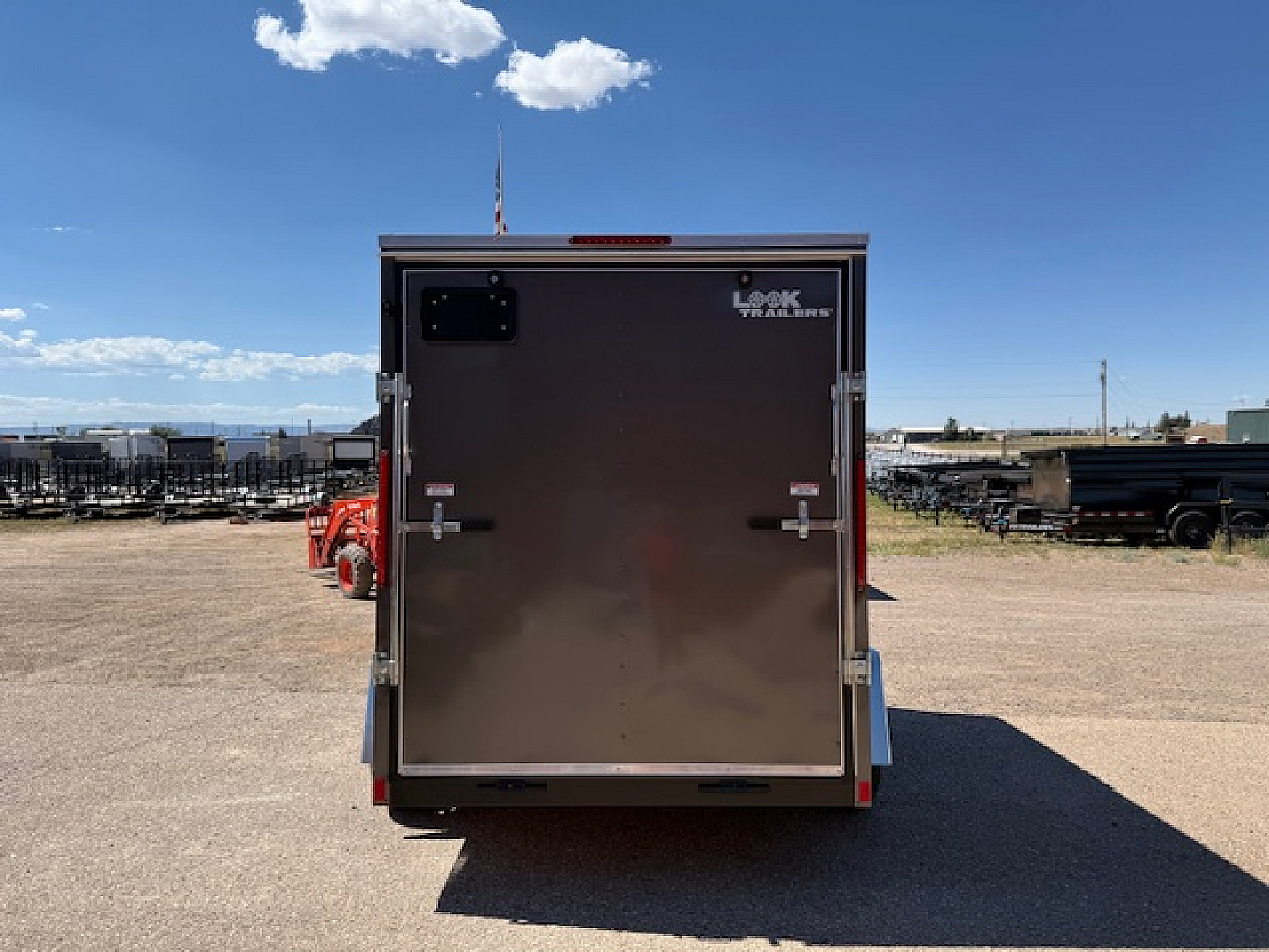 New 2026 Look Trailers 6x10 ST DLX- +6" TALLER--Charcoal