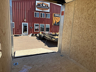 New 2026 Look Trailers 6x10 ST DLX- +6" TALLER--Charcoal