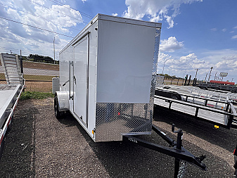 New 2025 Continental Cargo 5x10ft Cargo / Enclosed Trailer