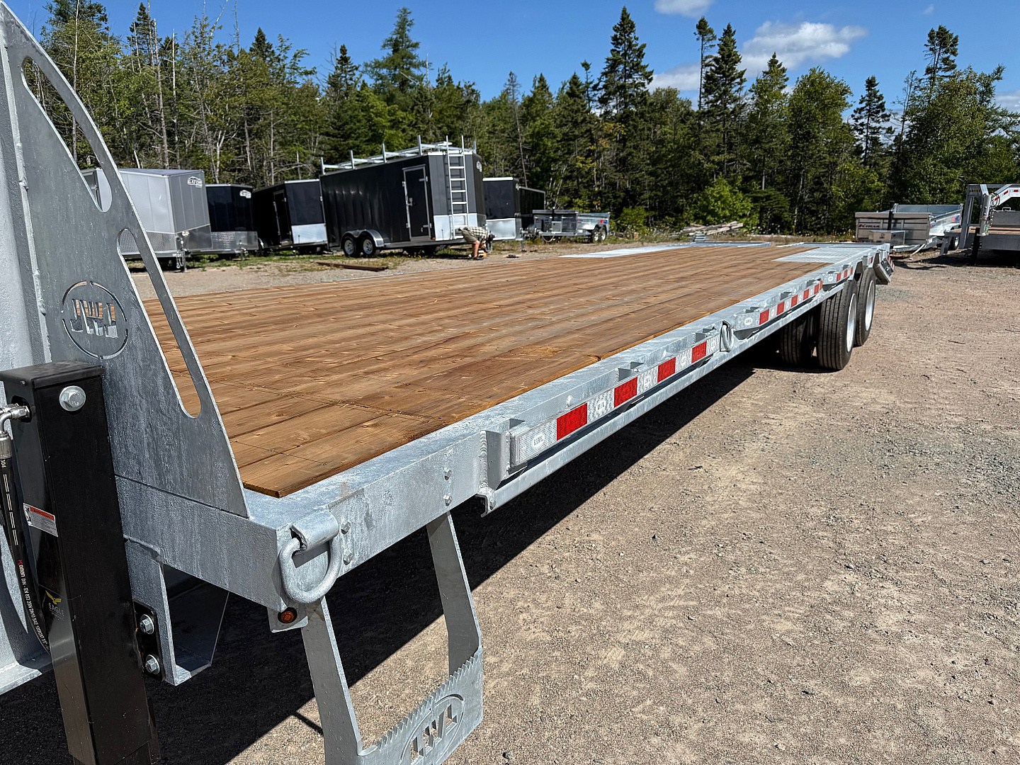 New 2025 LWL Trailers 25 + 5 HD Gooseneck Deckover Trailer