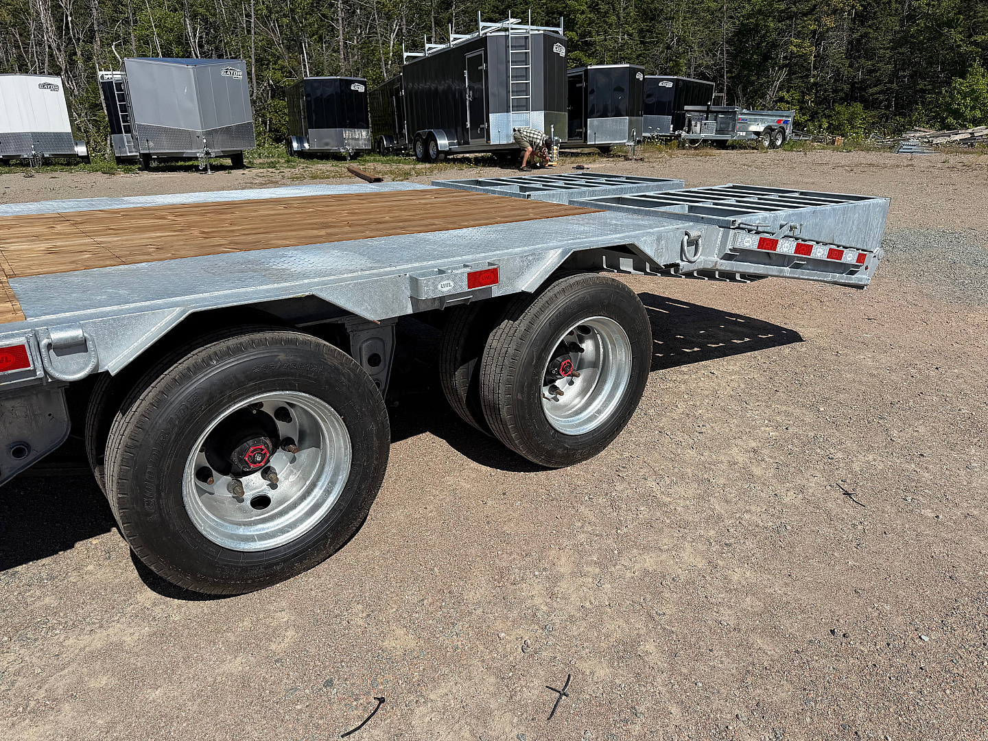New 2025 LWL Trailers 25 + 5 HD Gooseneck Deckover Trailer