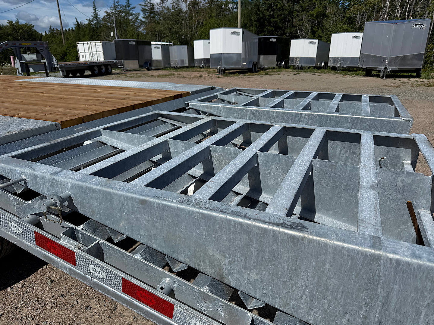 New 2025 LWL Trailers 25 + 5 HD Gooseneck Deckover Trailer