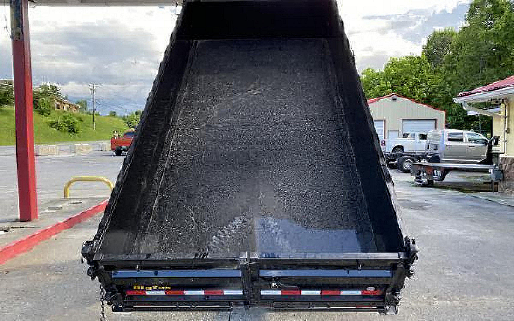 New Big Tex Trailers 14GX (7x16) GOOSENECK DUMP TRAILER 15.9k