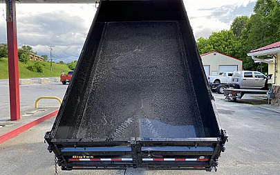 New Big Tex Trailers 14GX (7x16) GOOSENECK DUMP TRAILER 15.9k