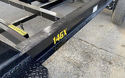 New Big Tex Trailers 14GX (7x16) GOOSENECK DUMP TRAILER 15.9k