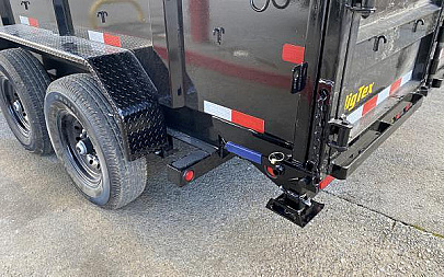 New Big Tex Trailers 14GX (7x16) GOOSENECK DUMP TRAILER 15.9k
