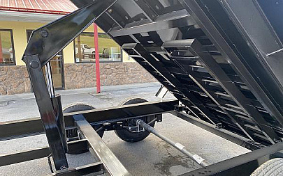 New Big Tex Trailers 14GX (7x16) GOOSENECK DUMP TRAILER 15.9k