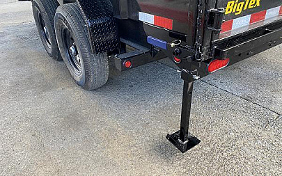 New Big Tex Trailers 14GX (7x16) GOOSENECK DUMP TRAILER 15.9k
