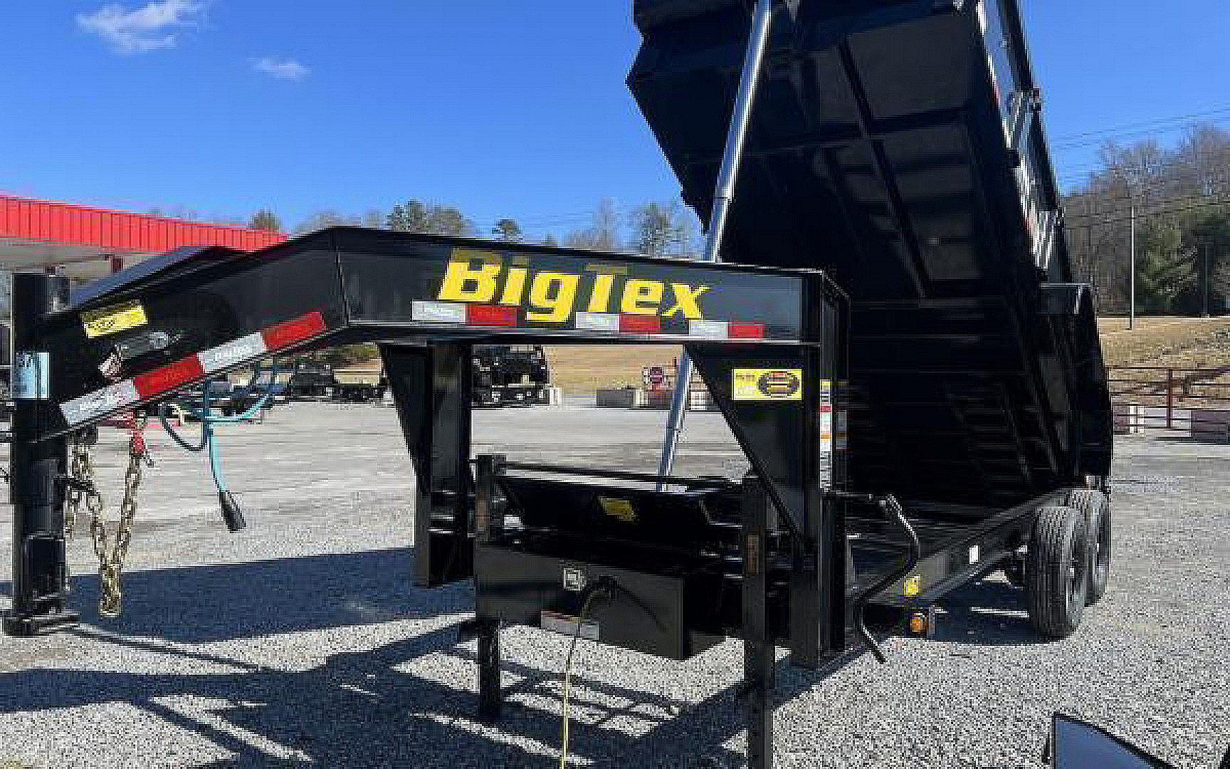 New 2026 Big Tex Trailers 14GT 15.9K TAND GT DUMP 83"x16 6SIR BLACK Dump Trailer