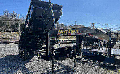 New 2026 Big Tex Trailers 14GT 15.9K TAND GT DUMP 83"x14 6SIR BLACK Dump Trailer