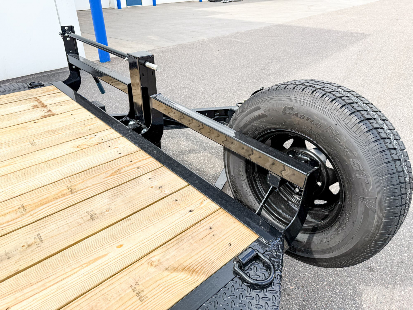 New ETB 102X20 (18+2) 14K WIDE BODY EQUIPMENT TRAILER-BLACK