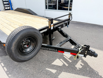 New ETB 102X20 (18+2) 14K WIDE BODY EQUIPMENT TRAILER-BLACK