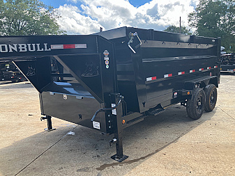 New 2026-Iron-Bull-Trailers-7×14-3ft-Tele-14k-7-Ton-Gooseneck-Dump-Trailer-D14K7143TGI
