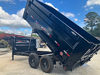 New 2026-Iron-Bull-Trailers-7×14-3ft-Tele-14k-7-Ton-Gooseneck-Dump-Trailer-D14K7143TGI
