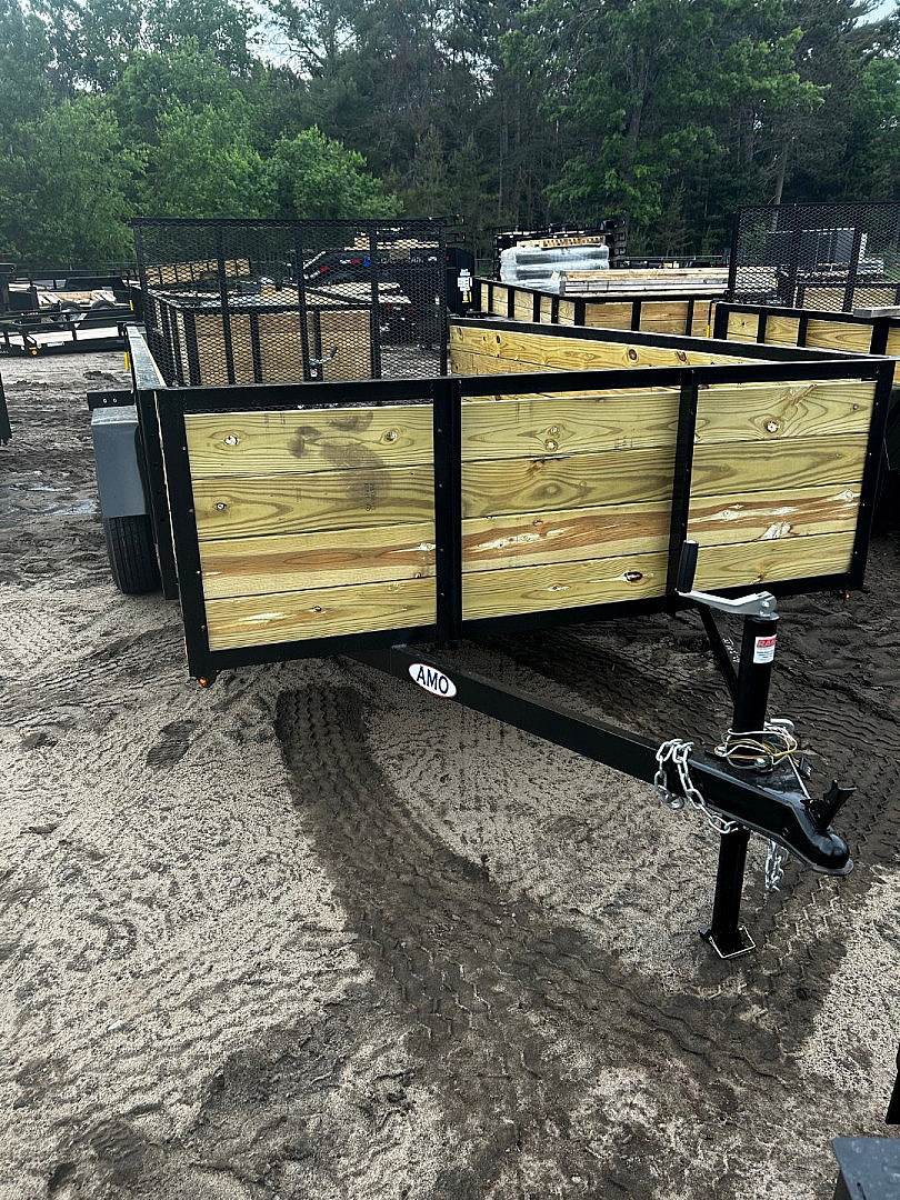 New 2025 AMO 3K 6X12 WOODSIDE Utility Trailer