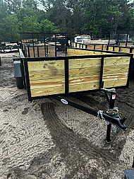 New 2025 AMO 3K 6X12 WOODSIDE Utility Trailer