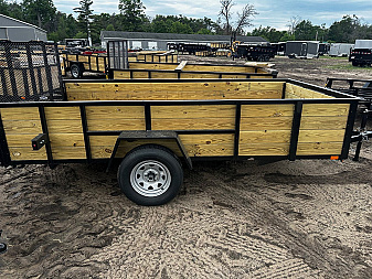 New 2025 AMO 3K 6X12 WOODSIDE Utility Trailer