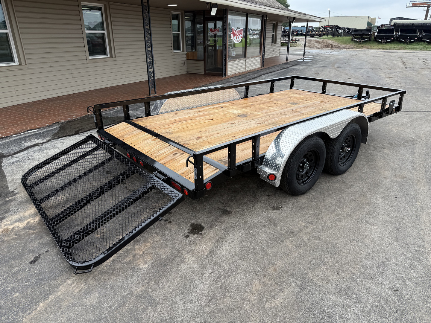 New 2026 PJ 83"x14' Tandem Axle Utility Trailer - UL