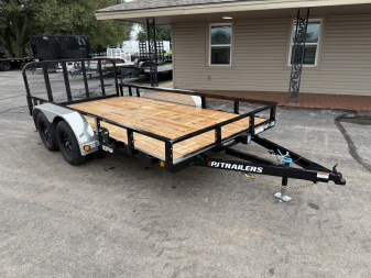 New 2026 PJ 83 x14' Tandem Axle Utility Trailer - UL