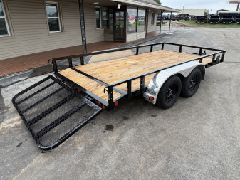New 2026 PJ 83"x14' Tandem Axle Utility Trailer - UL