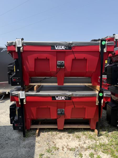 New 2026 BOSS 3 cu yd Poly (VBX9000+) Hopper Salt Spreader