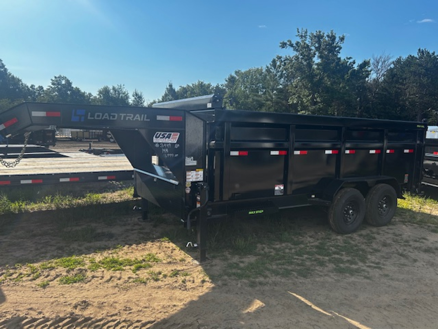 New 2026 Load Trail 83X16 GOOSENECK W/3FT WALL 14K Dump Trailer