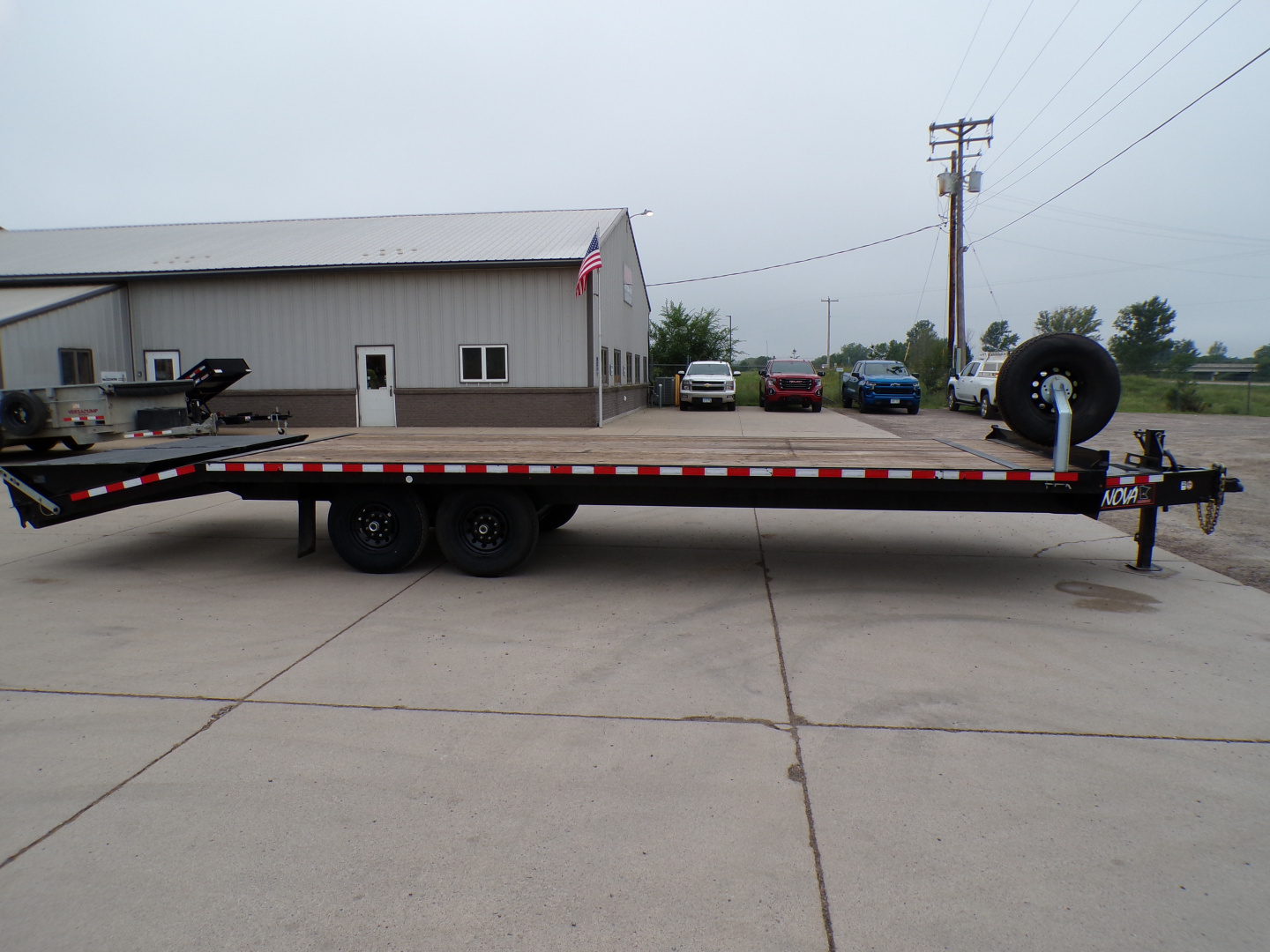 Used 2020 Midsota Nova ETO 26 15.4K Deckover Trailer - 663