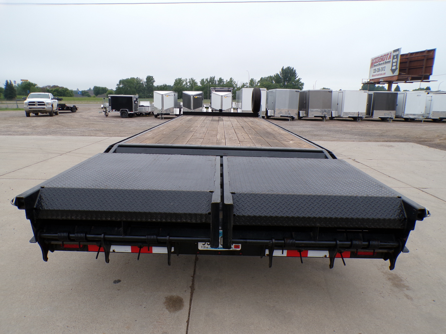 Used 2020 Midsota Nova ETO 26 15.4K Deckover Trailer - 663