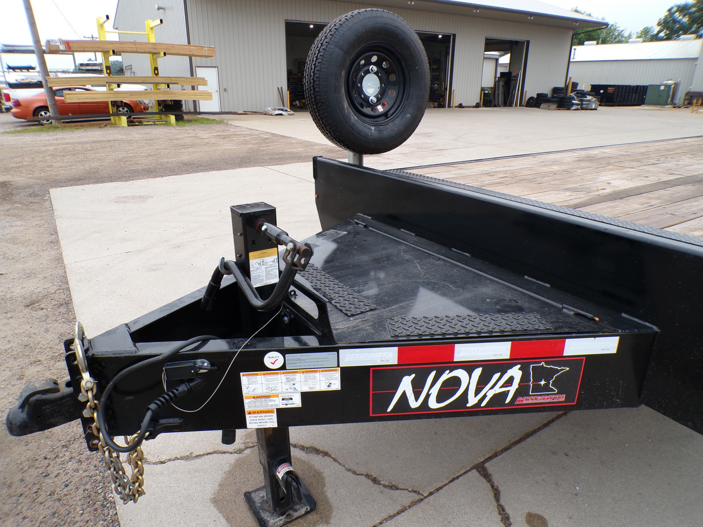 Used 2020 Midsota Nova ETO 26 15.4K Deckover Trailer - 663