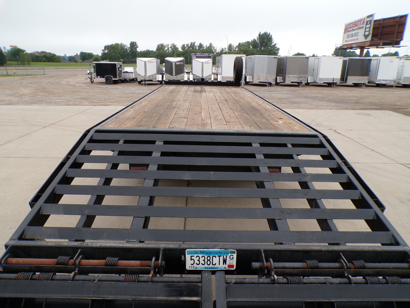 Used 2020 Midsota Nova ETO 26 15.4K Deckover Trailer - 663