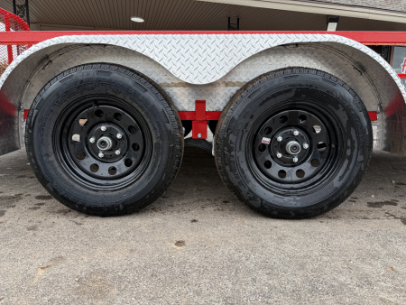 New 2026 PJ 83"x16' Tandem Axle Utility Trailer - UL