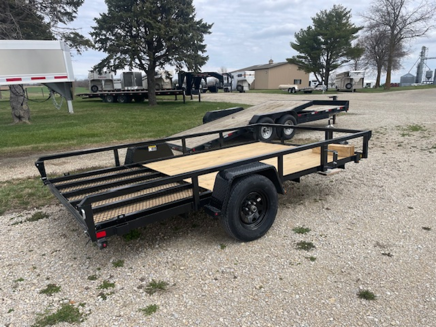 New 2026 H&H Trailers 82 X 12 Utility Trailer