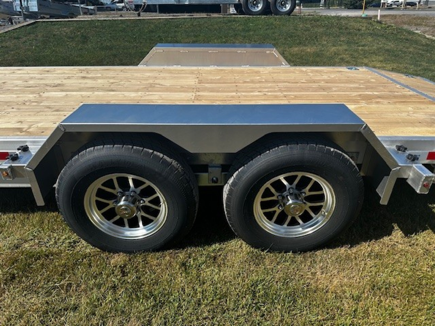 New 2026 Enbeck 18' All Aluminum Car Hauler/Equipment Hauler Equipment Trailer