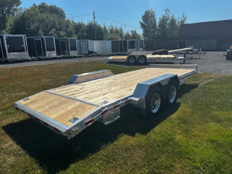 New 2026 Enbeck 18' All Aluminum Car Hauler/Equipment Hauler Equipment Trailer