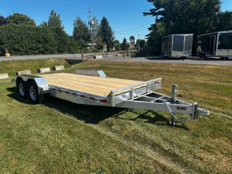 New 2026 Enbeck 18' All Aluminum Car Hauler/Equipment Hauler Equipment Trailer
