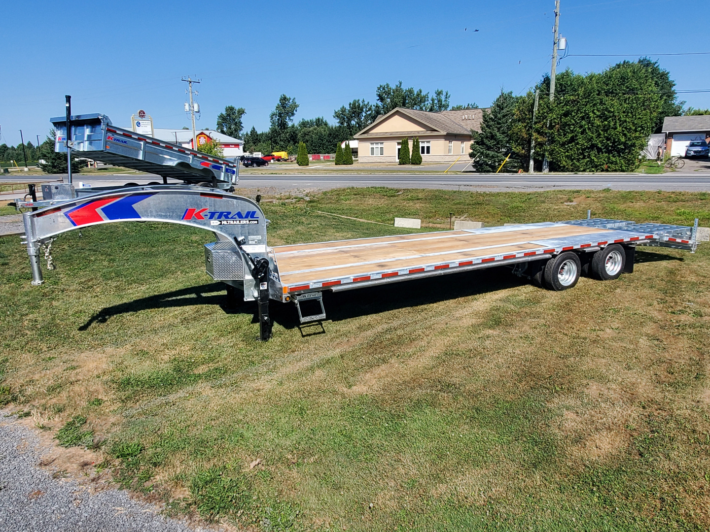 New 2026 K-Trail 25 + 5 30K Gooseneck Equipment Trailer