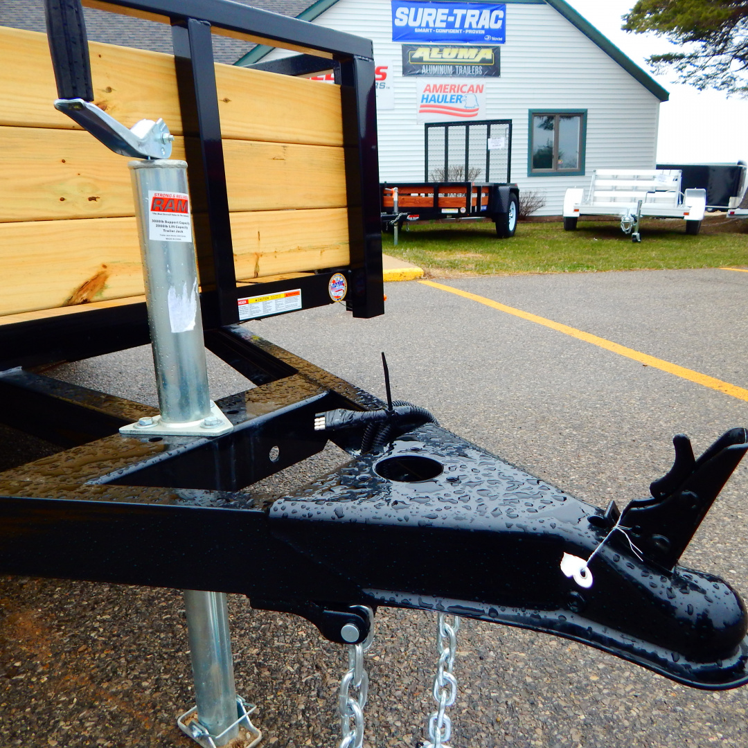 New 2025 Sure-Trac 6x12 3k 3 Board Utility Trailer