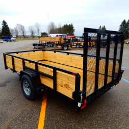 New 2025 Sure-Trac 6x12 3k 3 Board Utility Trailer