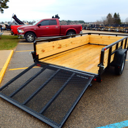 New 2025 Sure-Trac 6x12 3k 3 Board Utility Trailer