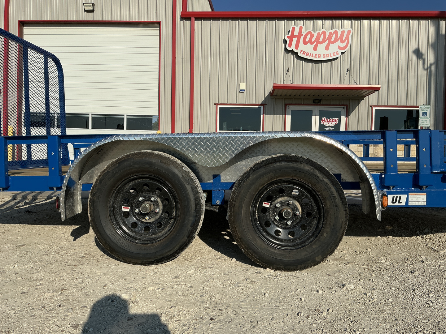 New 2026 PJ 83"x16' Tandem Axle Utility Trailer - UL