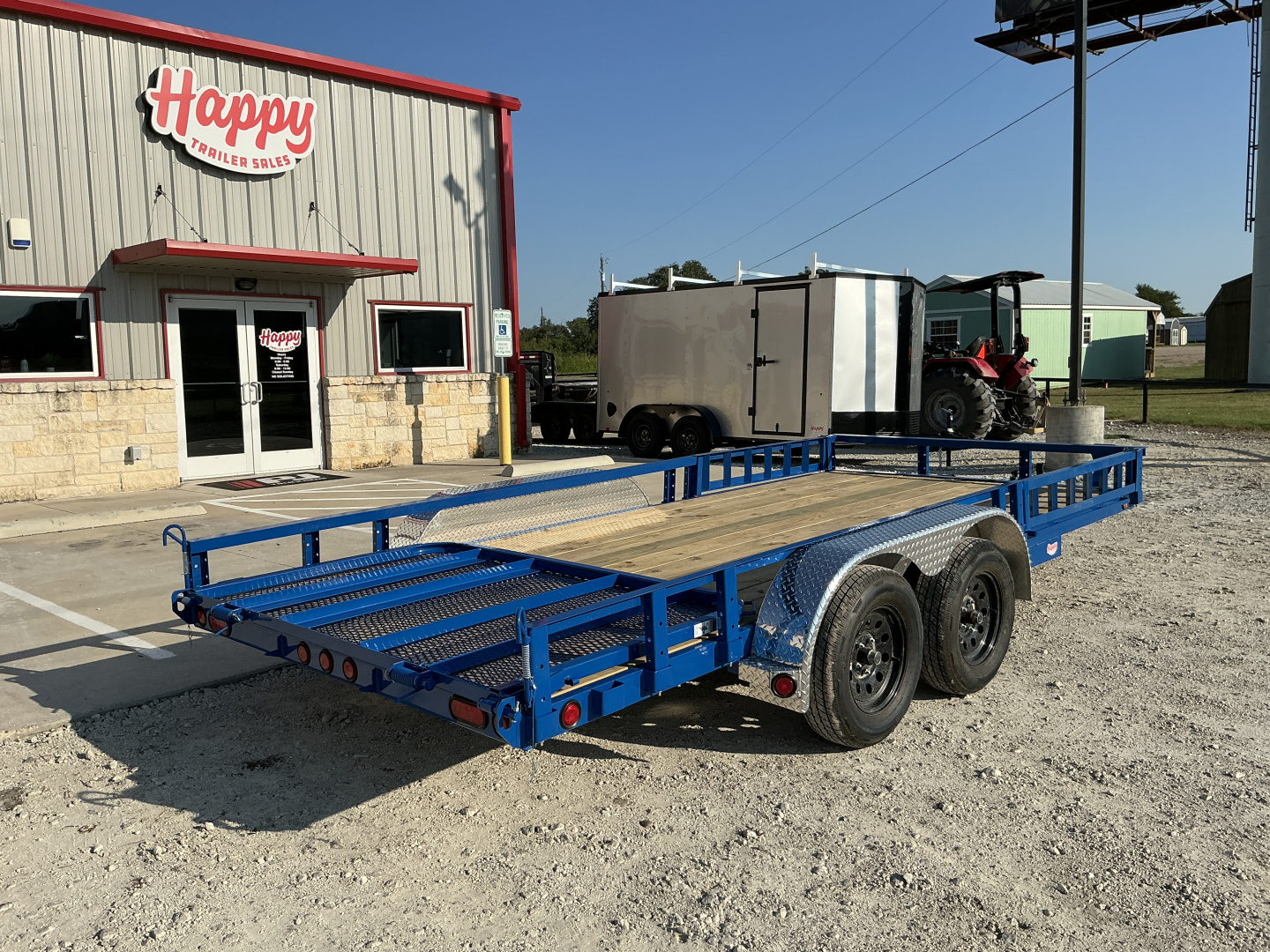 New 2026 PJ 83"x16' Tandem Axle Utility Trailer - UL