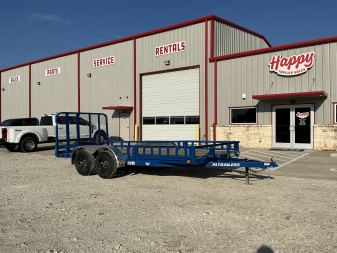 New 2026 PJ 83"x16' Tandem Axle Utility Trailer - UL