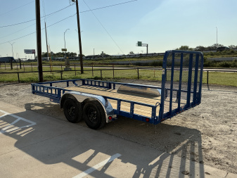 New 2026 PJ 83"x16' Tandem Axle Utility Trailer - UL
