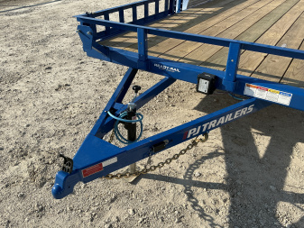 New 2026 PJ 83"x16' Tandem Axle Utility Trailer - UL
