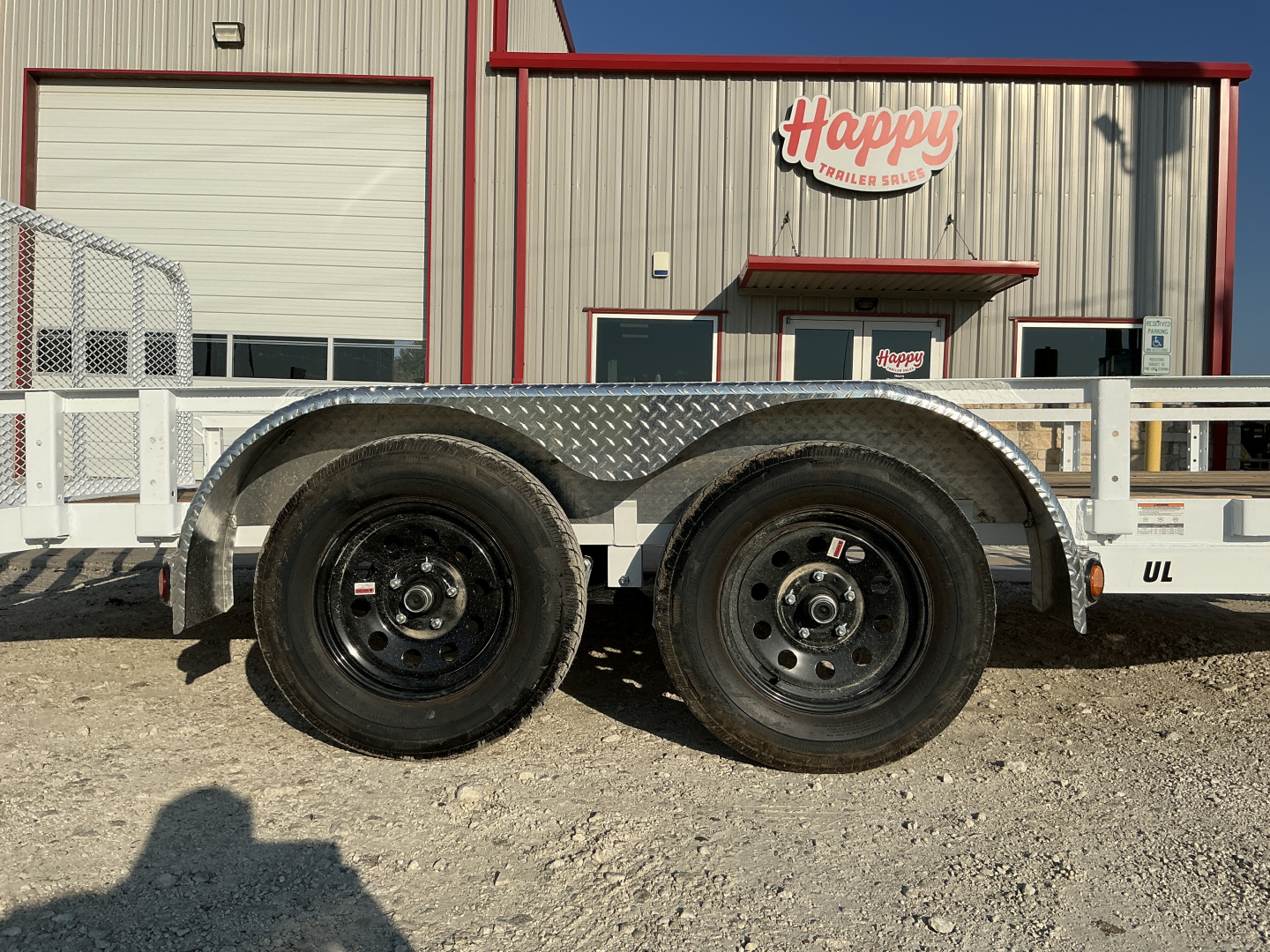 New 2026 PJ 83"x16' Tandem Axle Utility Trailer - UL