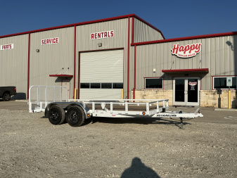 New 2026 PJ 83"x16' Tandem Axle Utility Trailer - UL