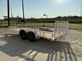 New 2026 PJ 83"x16' Tandem Axle Utility Trailer - UL