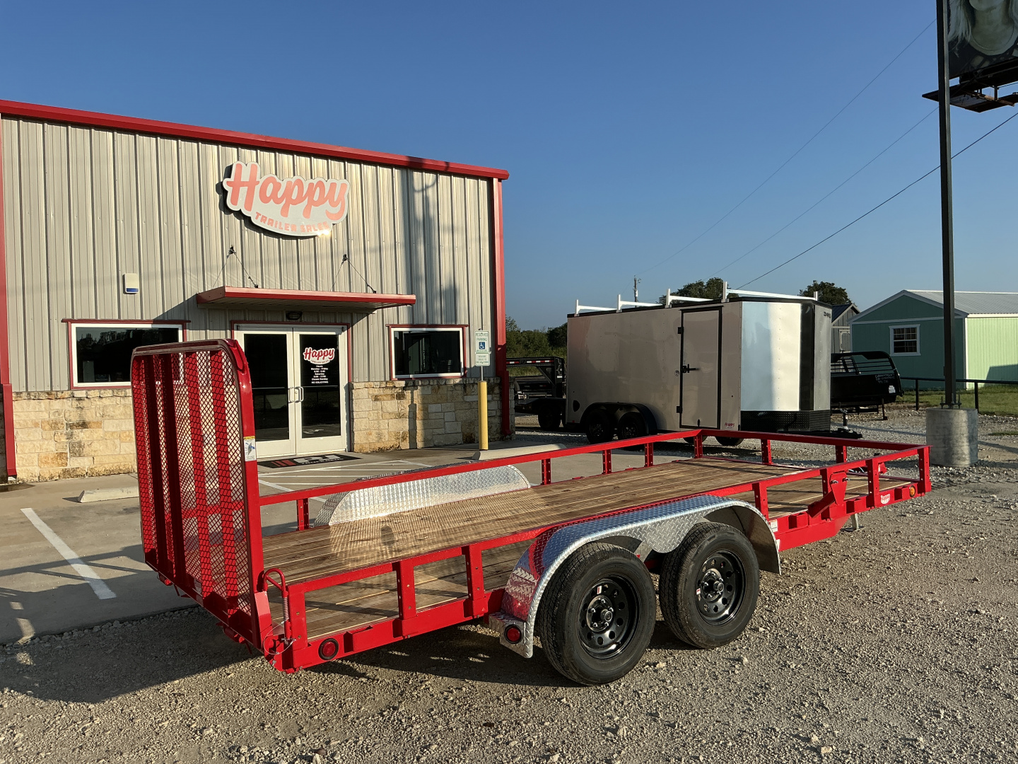 New 2026 PJ 83"x16' Tandem Axle Utility Trailer - UL