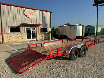 New 2026 PJ 83"x16' Tandem Axle Utility Trailer - UL