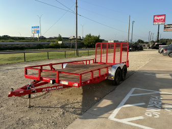 New 2026 PJ 83"x16' Tandem Axle Utility Trailer - UL